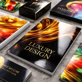 Dal gloss al glamour: esplorare la carta stampata stampata